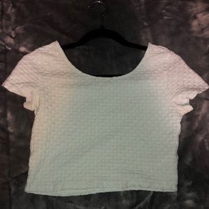 H&M, small-medium: mint, half crop